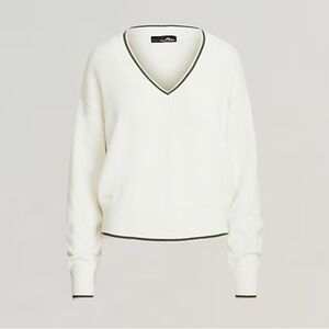 RLX Polo Ralph Lauren Wool Blend Performance Cricket V-Neck Sweater - size large